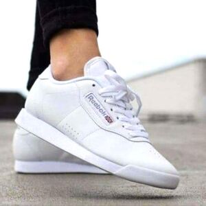 Reebok Classic Princess Women’s Training Athletic White Sneakers Size 9